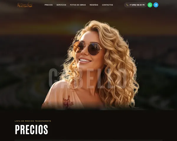 Okean Volos: página de inicio, versión para ordenador