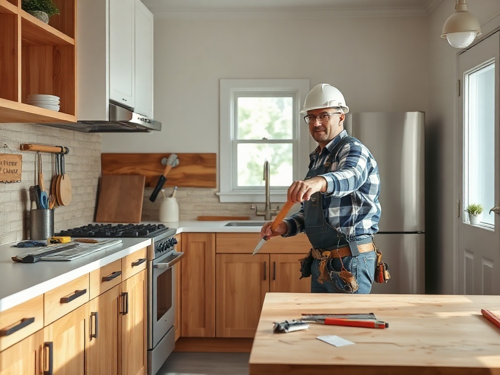 Renovation company: working with a customer
