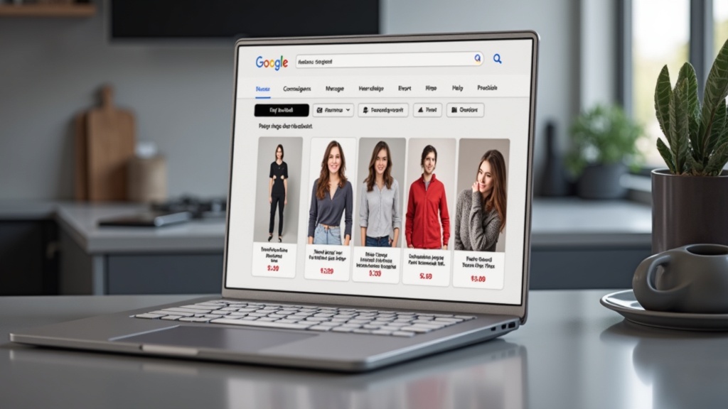 Fichas de producto de Google Shopping con foto y precio en la SERP